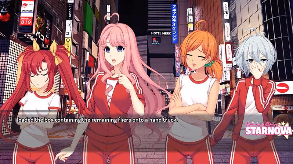 VN Ren'Py Completed Shining Song Starnova [Love in space]