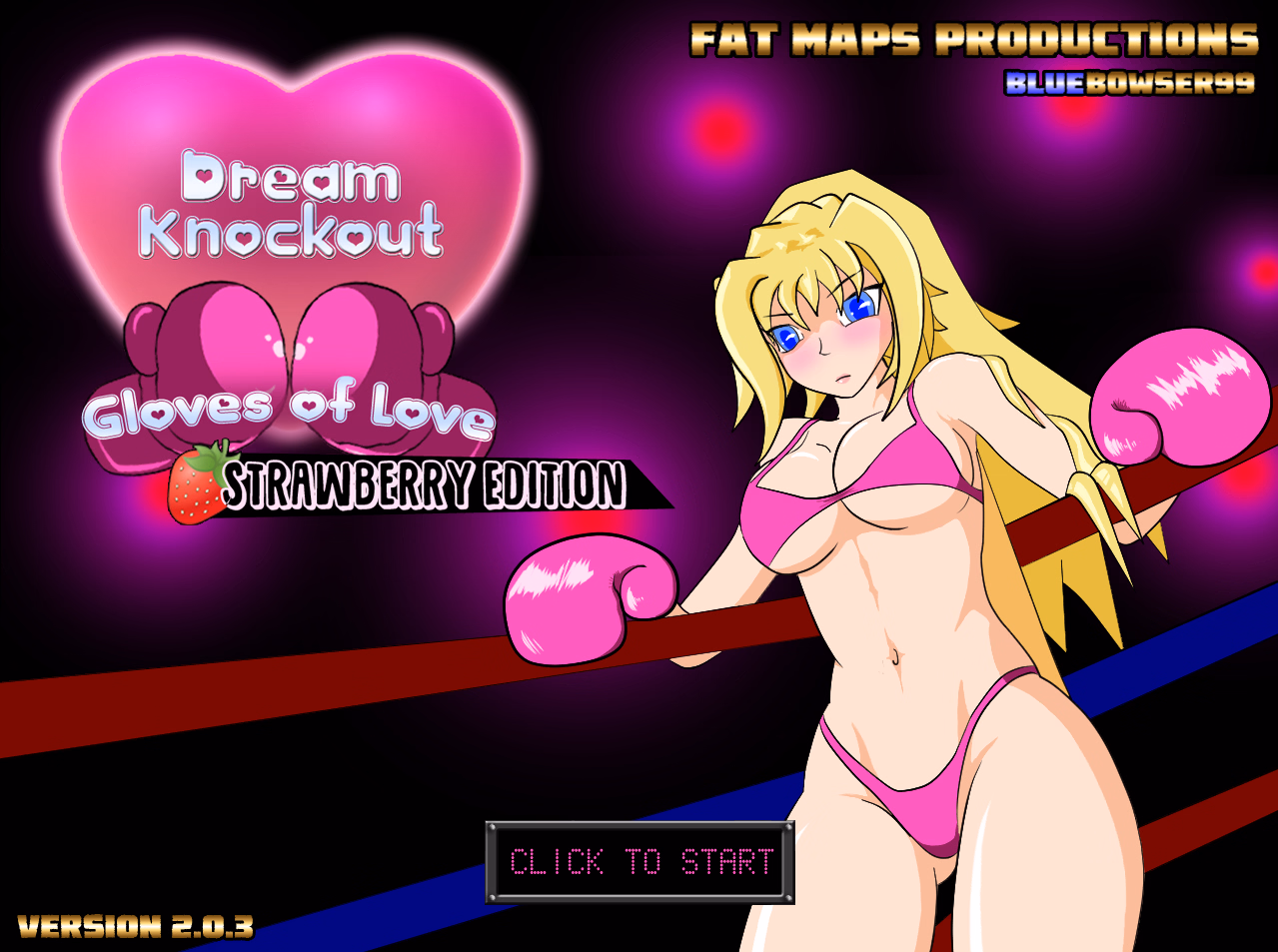 Others Completed Dream Knockout: Gloves of Love "Strawberry Edition" [v2.03] [BlueBowser 99]