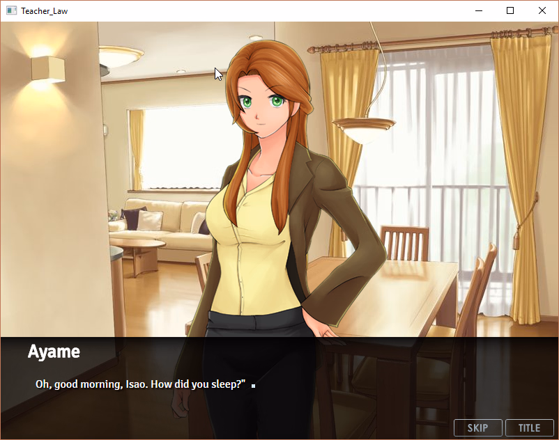 VN Others Completed The Teacher's Law [Babusgames]