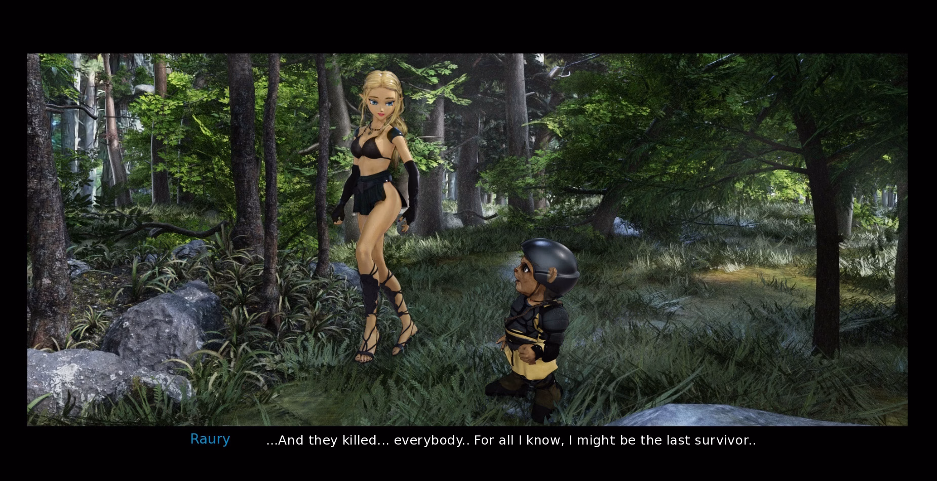 VN Ren'Py Abandoned The Princess of Zunuria [v0.14] [SerpenSoldier]