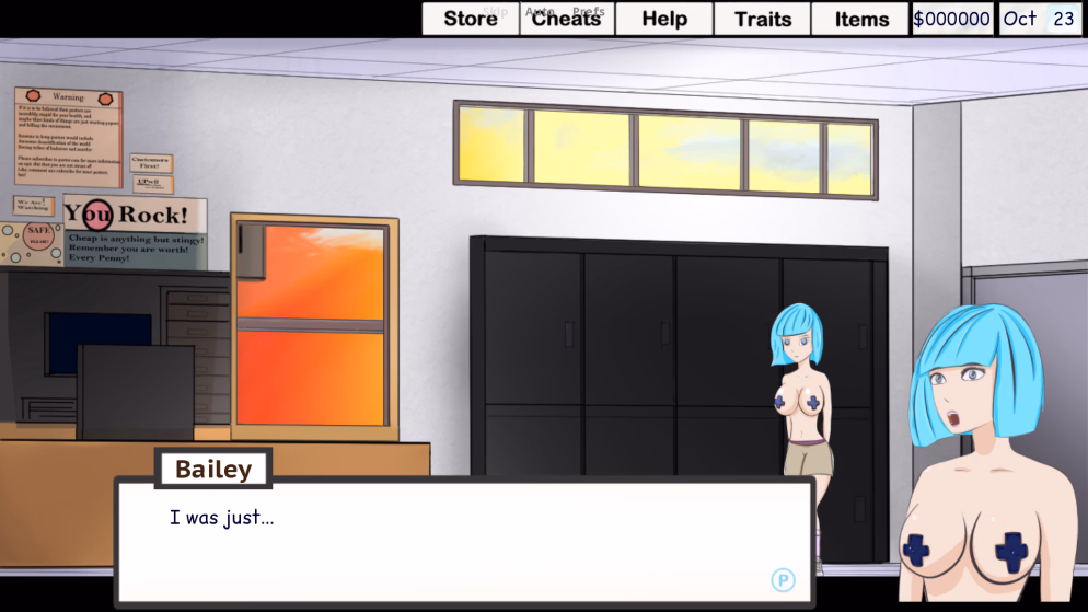 VN Ren'Py The Part Timer [v0.9.10.5] [BadSquirrelThings]