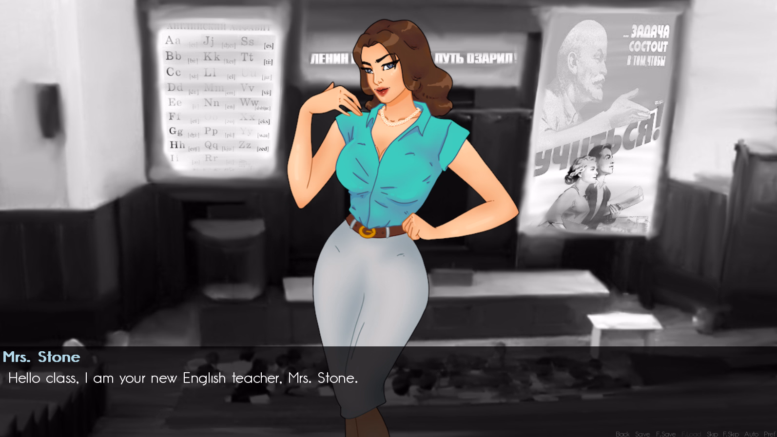 VN Ren'Py Abandoned Perestroika [v0.1] [Pionerki Games]