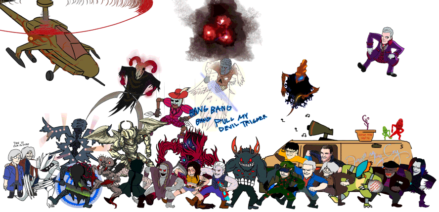 VN Ren'Py Abandoned Devil Trigger [Intro] [バレリアン and Project Corrupted Core]