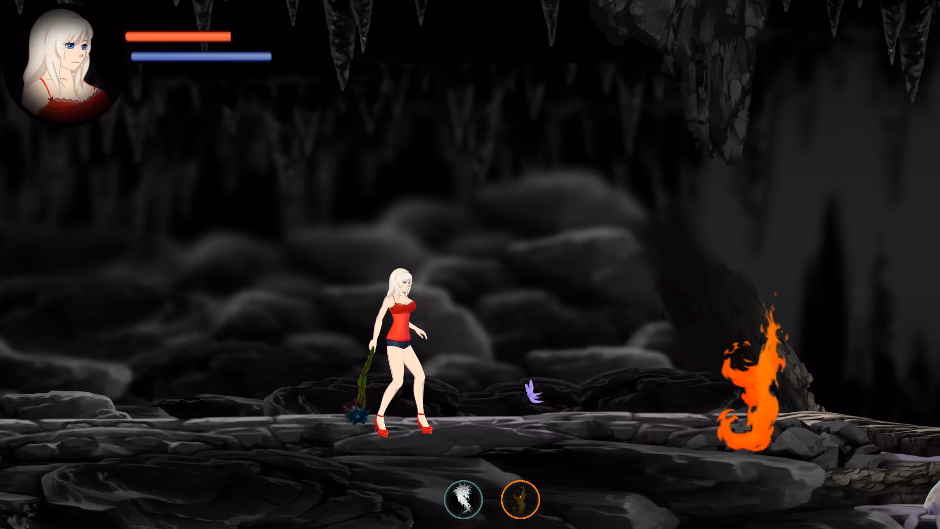 Unity Abandoned Magic girl Samantha [v0.1] [Desh]