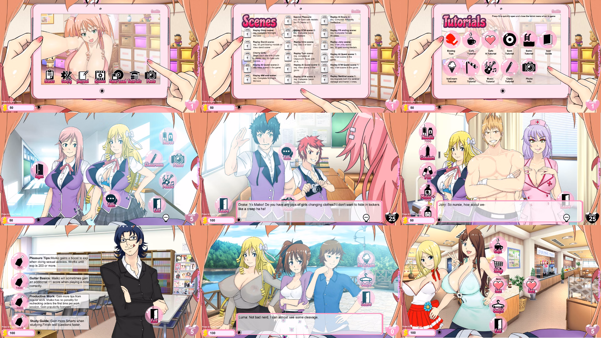 VN Others Flash Completed Umichan Maiko Classroom Havoc [0.5 Deluxe] [SpiralVortexPlay]