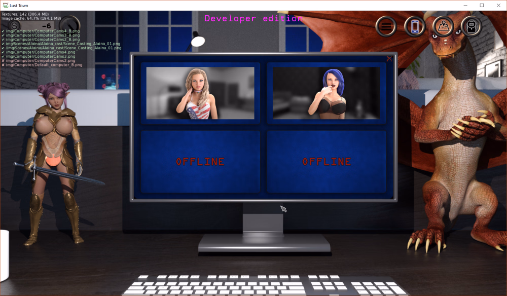 VN RPGM Ren'Py Abandoned Lust Town [v0.0.7 Beta RPGM [NRT RenTeam]