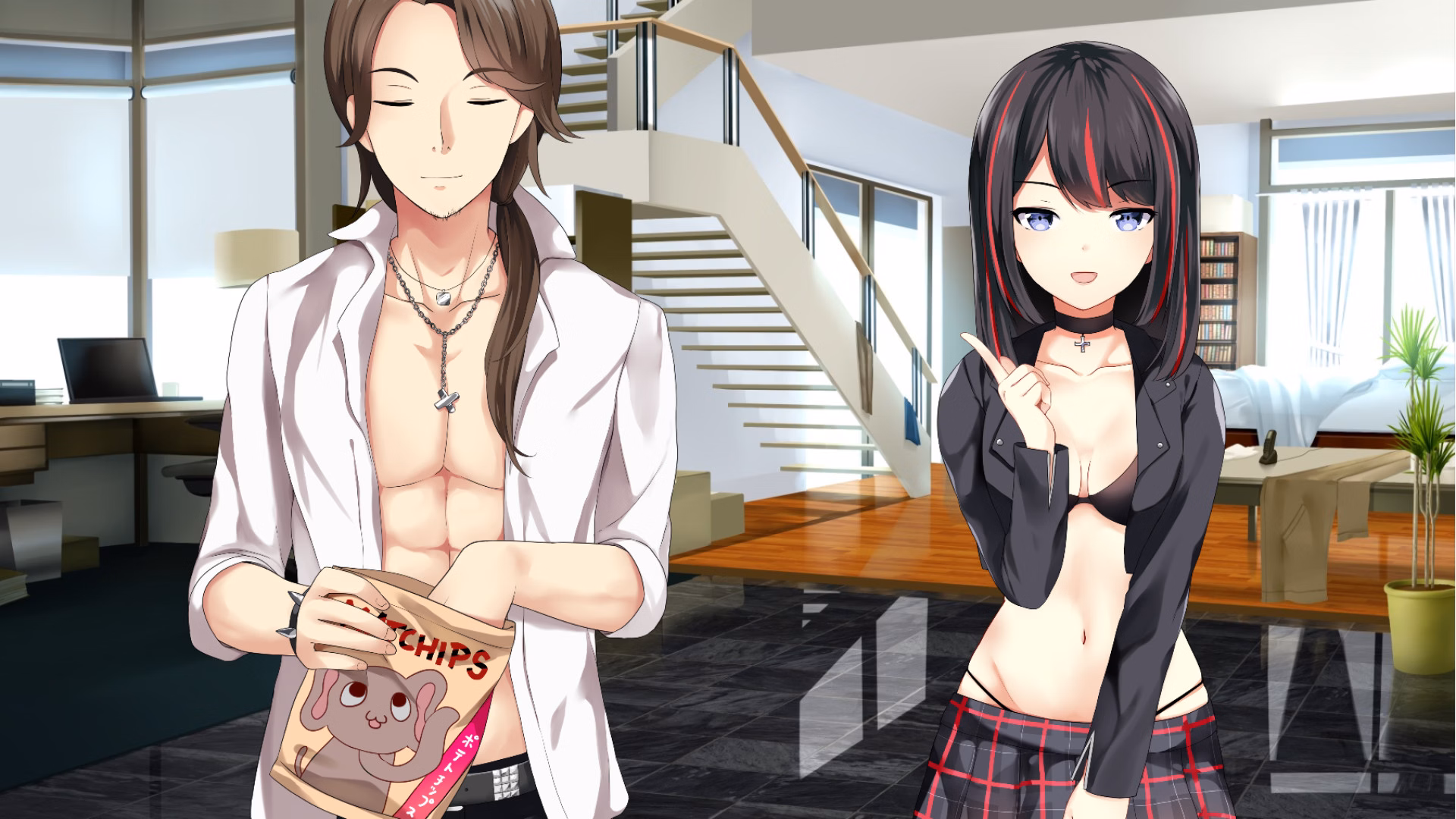 VN Ren'Py Completed Hard Work [Matchasoft]