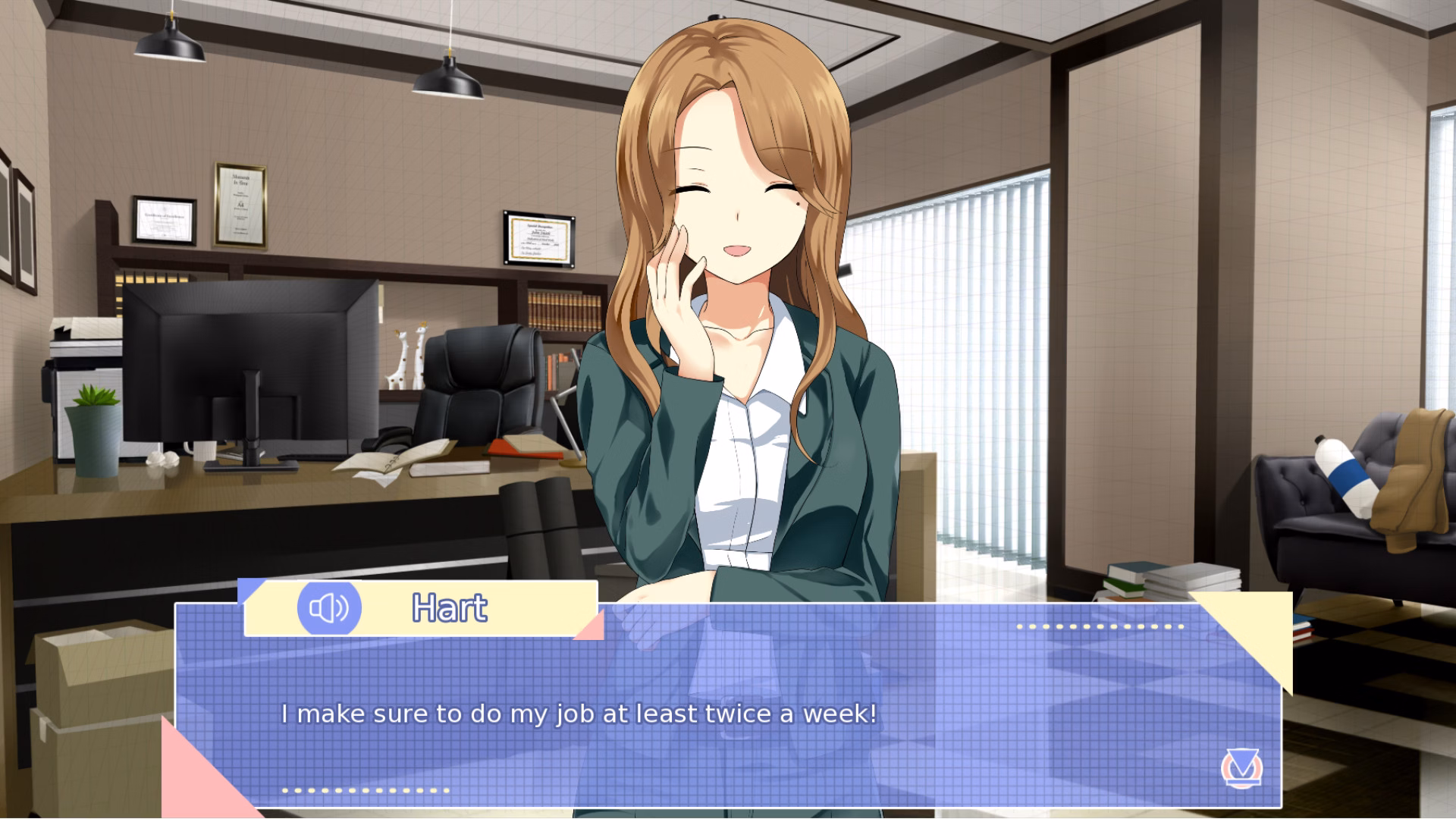 VN Ren'Py Completed Hard Work [Matchasoft]