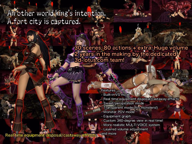 Others Completed Real-time 3D total violation fantasy "SKUNK III" Godkiller [3d-lotus.com]