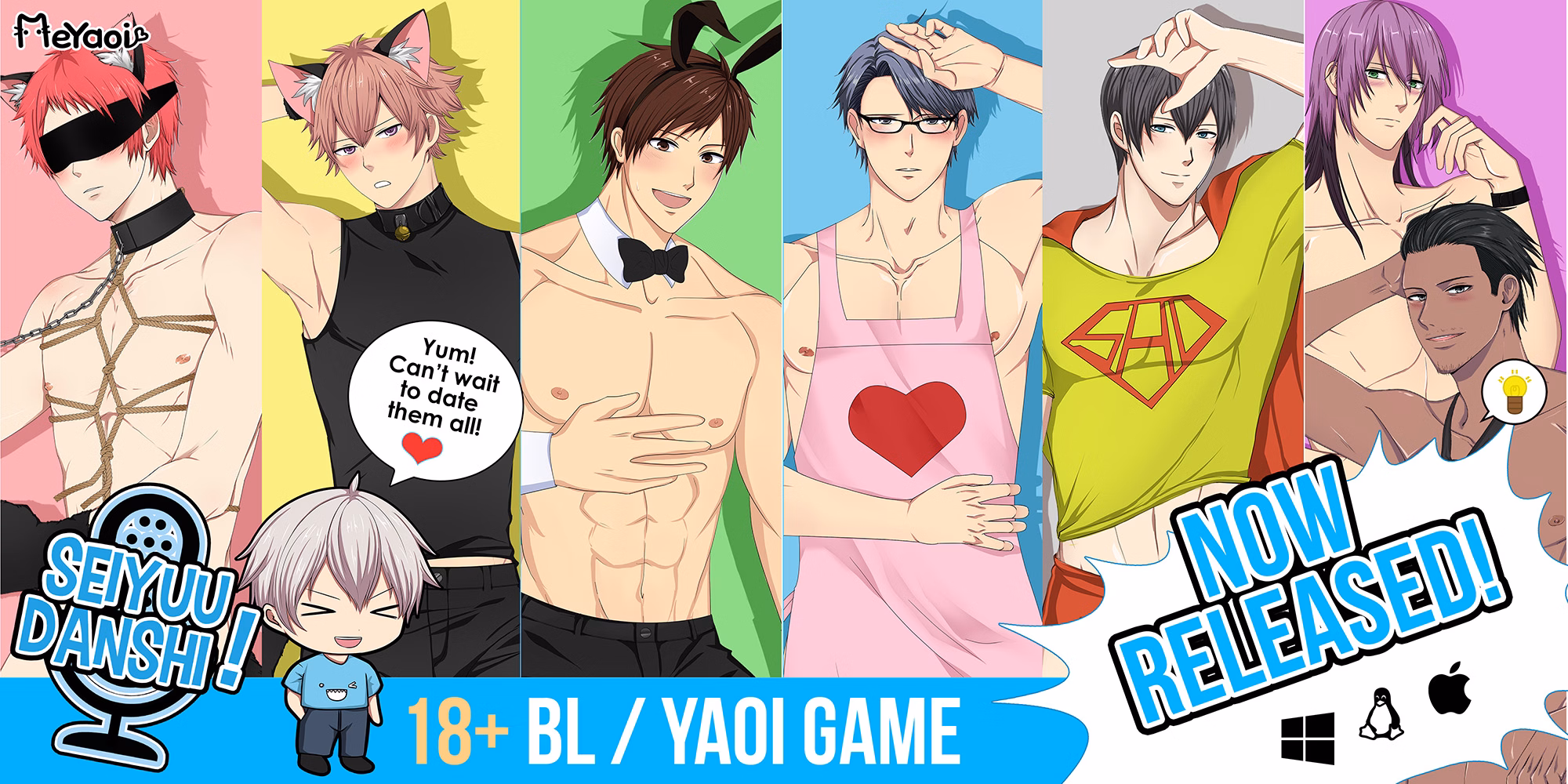 VN Ren'Py Completed Seiyuu Danshi [Final] [MeYaoi Games] download