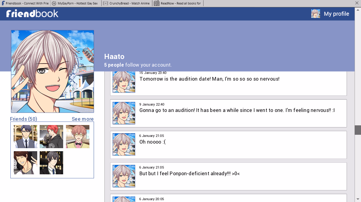 VN Ren'Py Completed Seiyuu Danshi [Final] [MeYaoi Games]