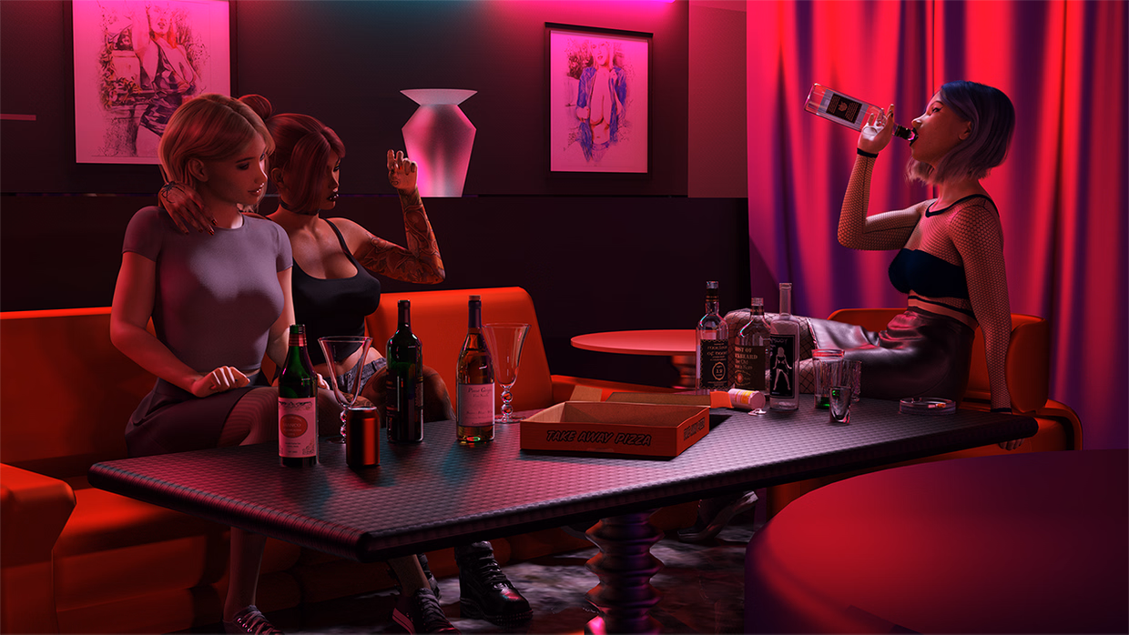 Ren'Py Abandoned The Red Room [v0.5b] [Alishia]