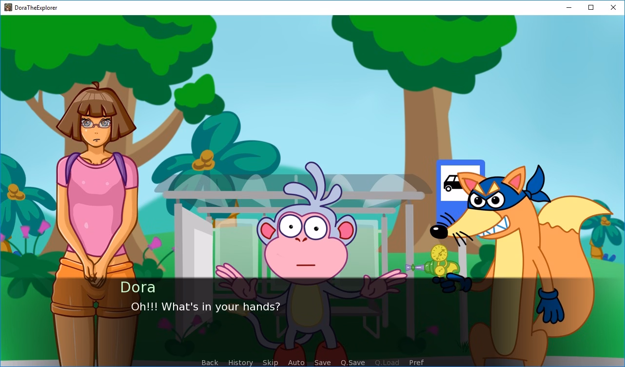 VN Ren'Py Completed Dark Forest Stories: Dora The Explorer [v1.1] [TheDarkForest]