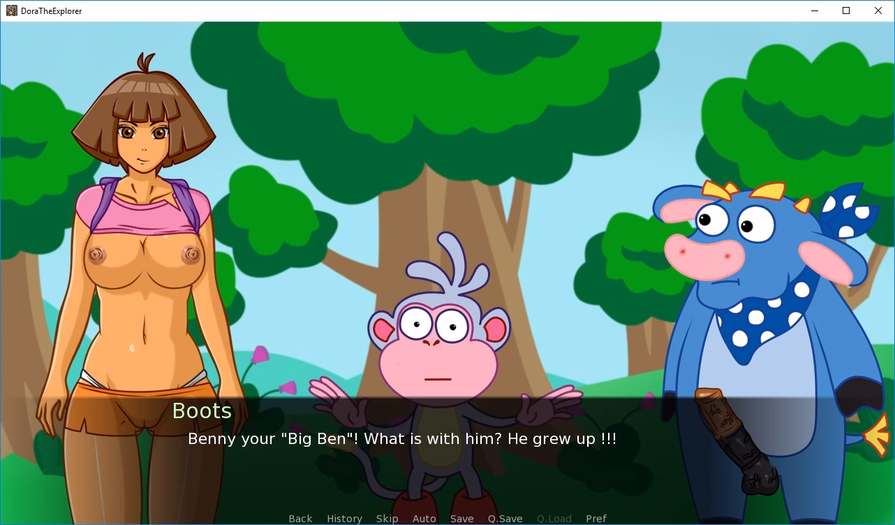 VN Ren'Py Completed Dark Forest Stories: Dora The Explorer [v1.1] [TheDarkForest]
