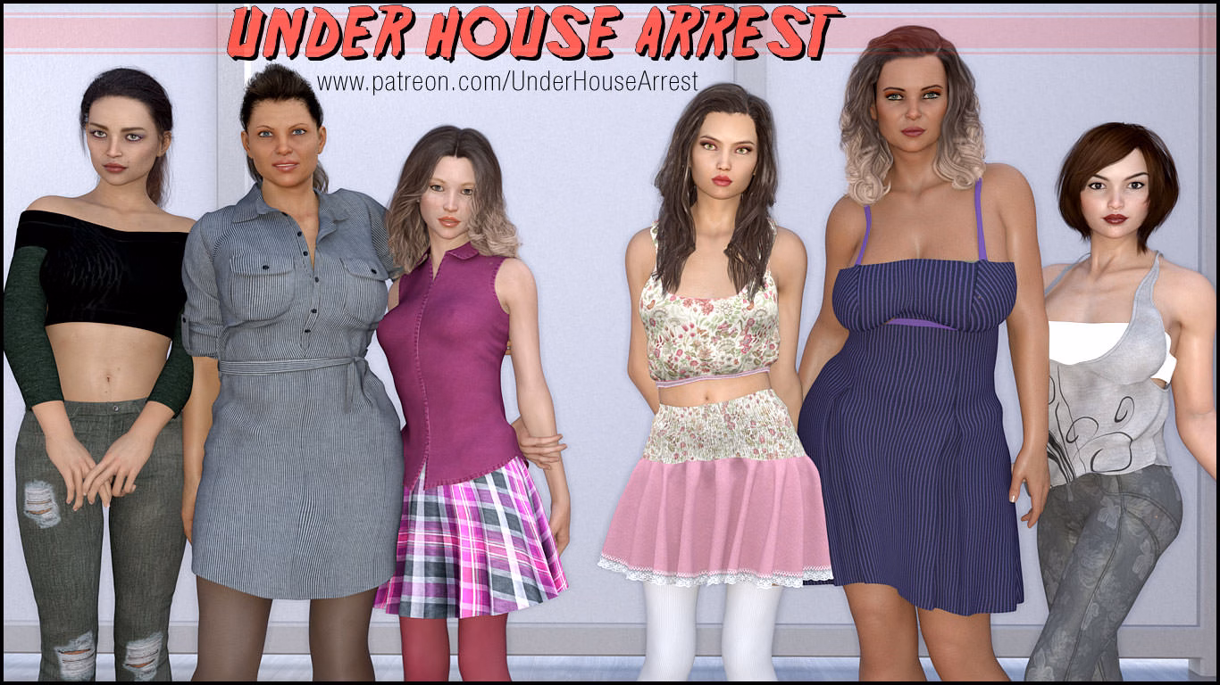 VN Ren'Py Abandoned Under House Arrest [v0.6.1R] [Silk Ari]