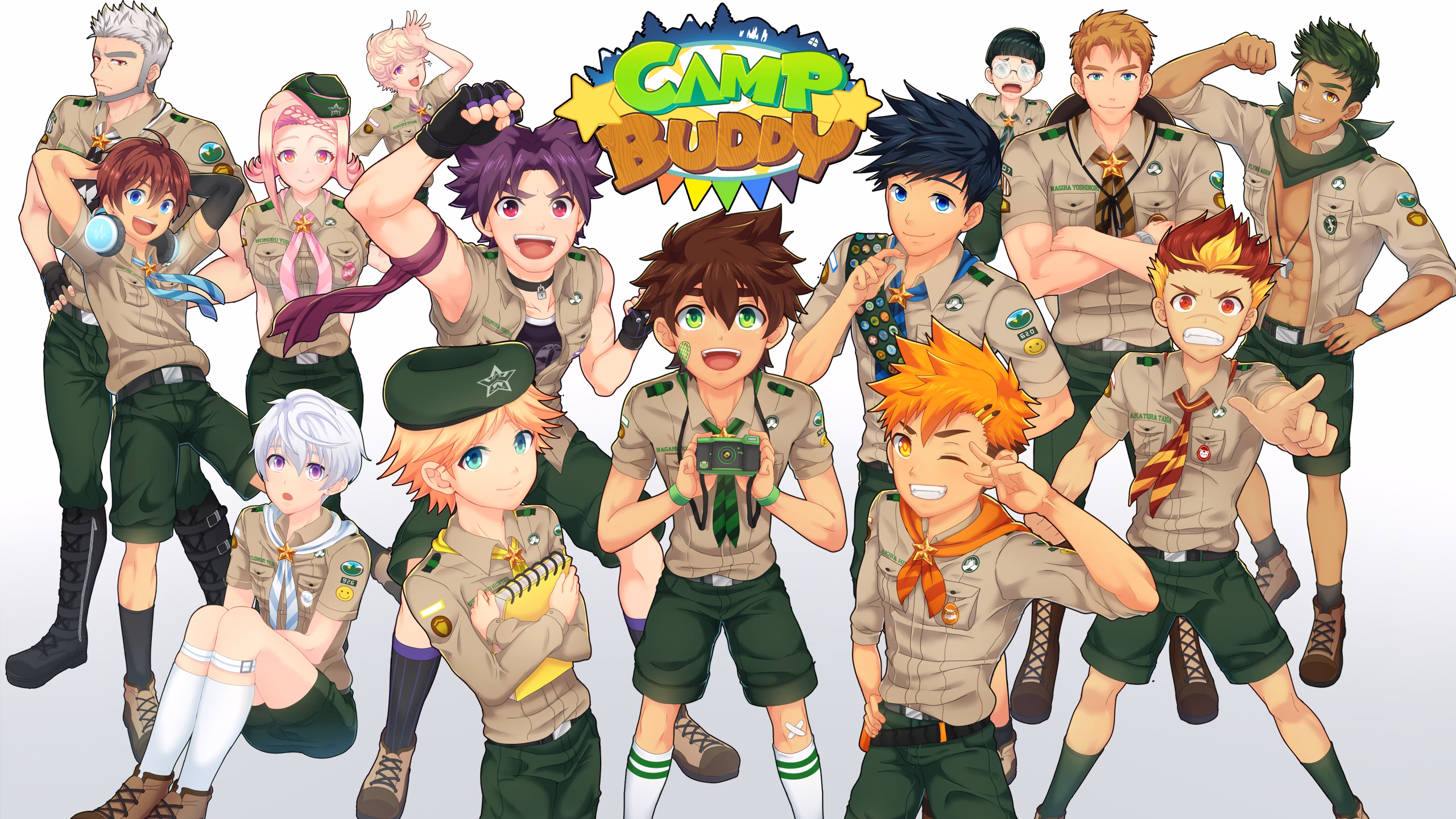 VN Ren'Py Camp Buddy Scoutmaster [v1.7 DLC] [Mikkoukun] download