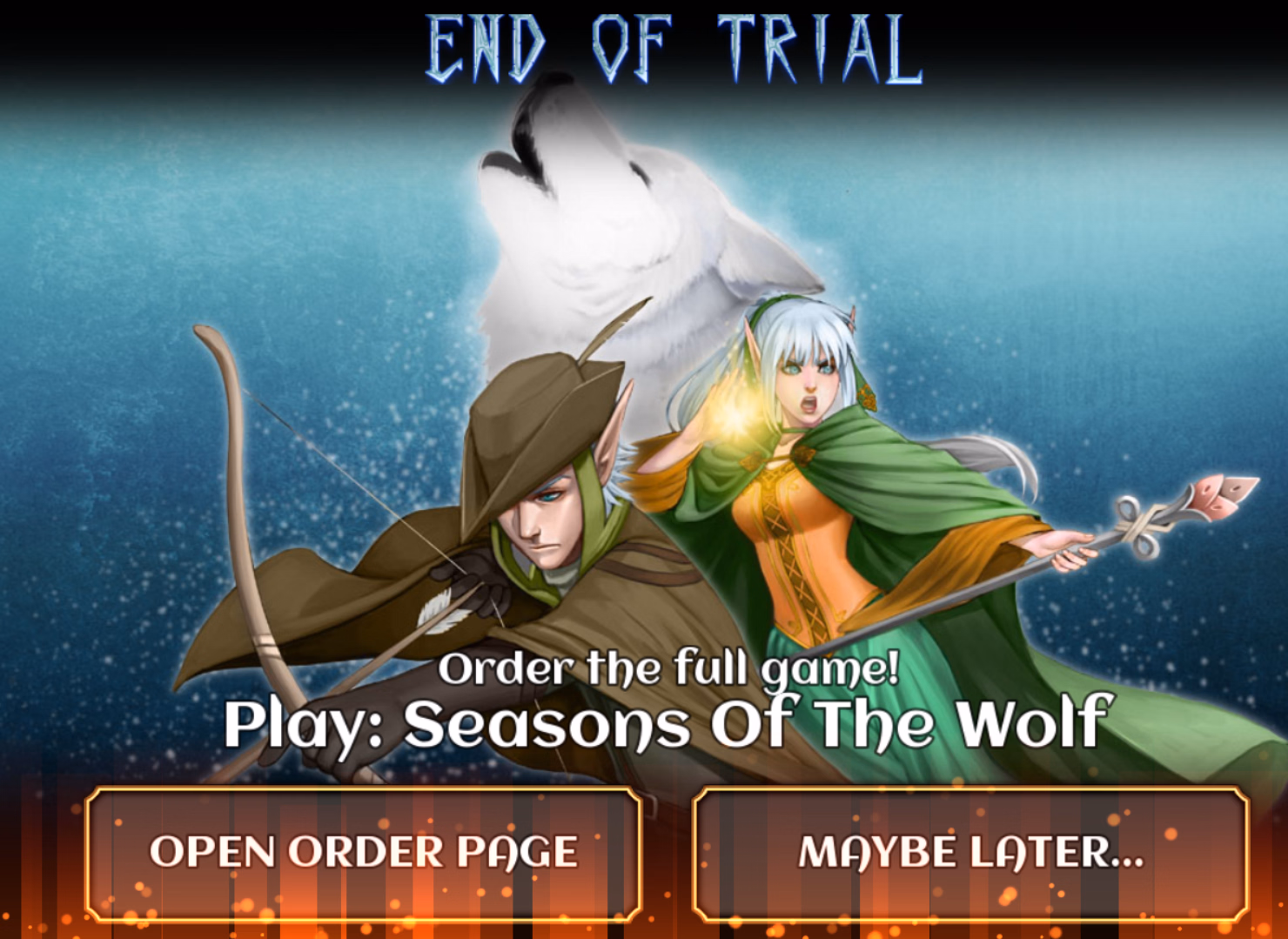 VN Ren'Py Completed Tales Of Aravorn: Seasons Of The Wolf [Winter Wolves]