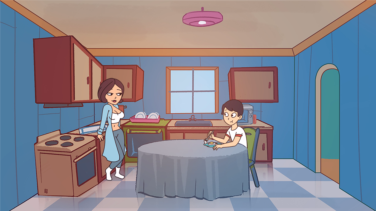 VN Ren'Py Abandoned American MILF [v0.01] [Vaultman]