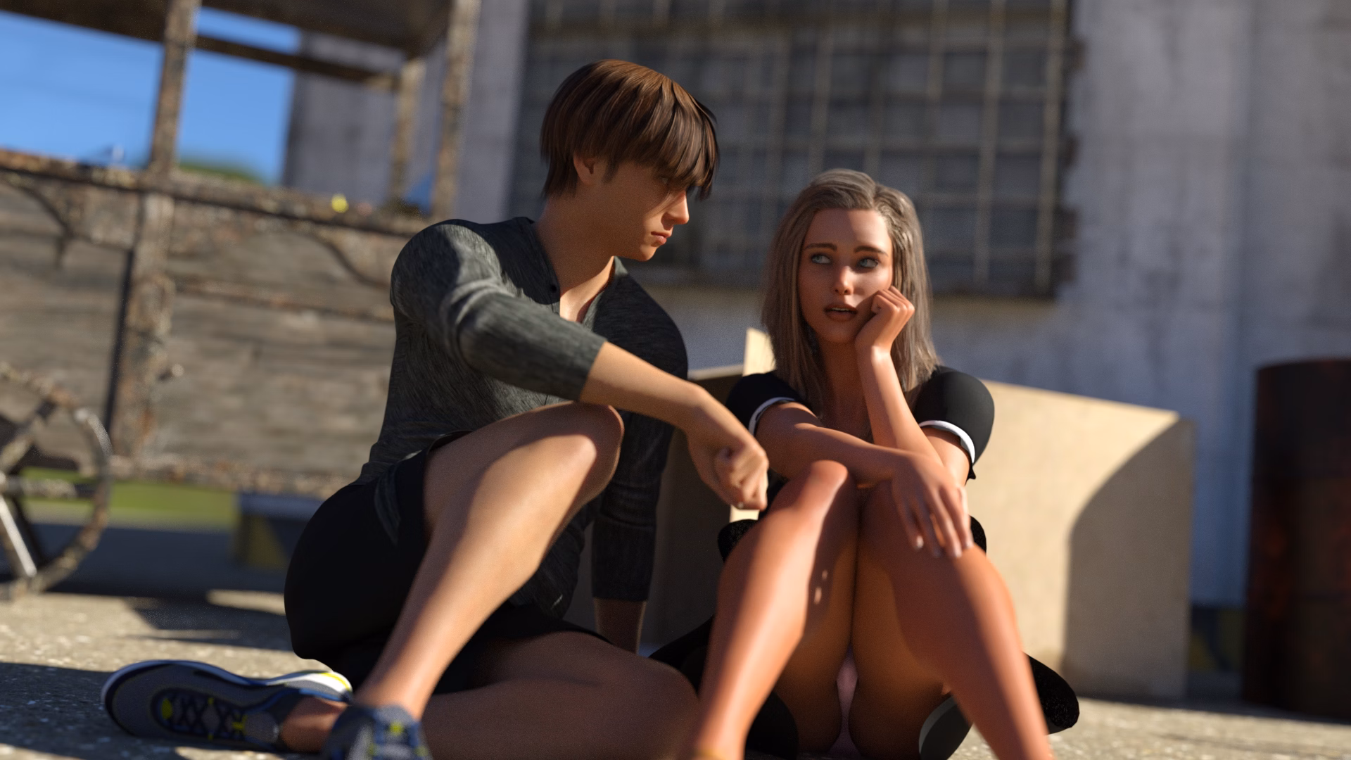 VN Ren'Py Abandoned Last Summer Night [v0.1.1] [HoneyHotDog]
