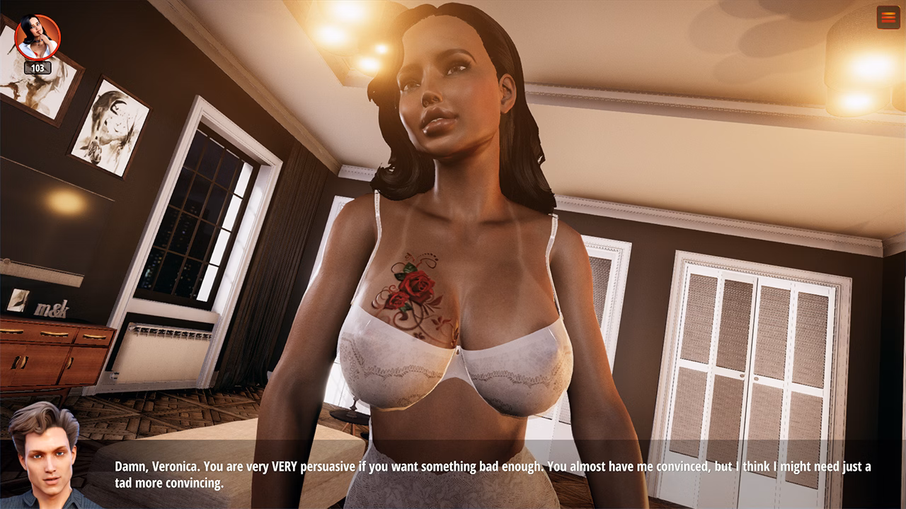 VN Unity Completed Night With Veronica [Real Love 3D]