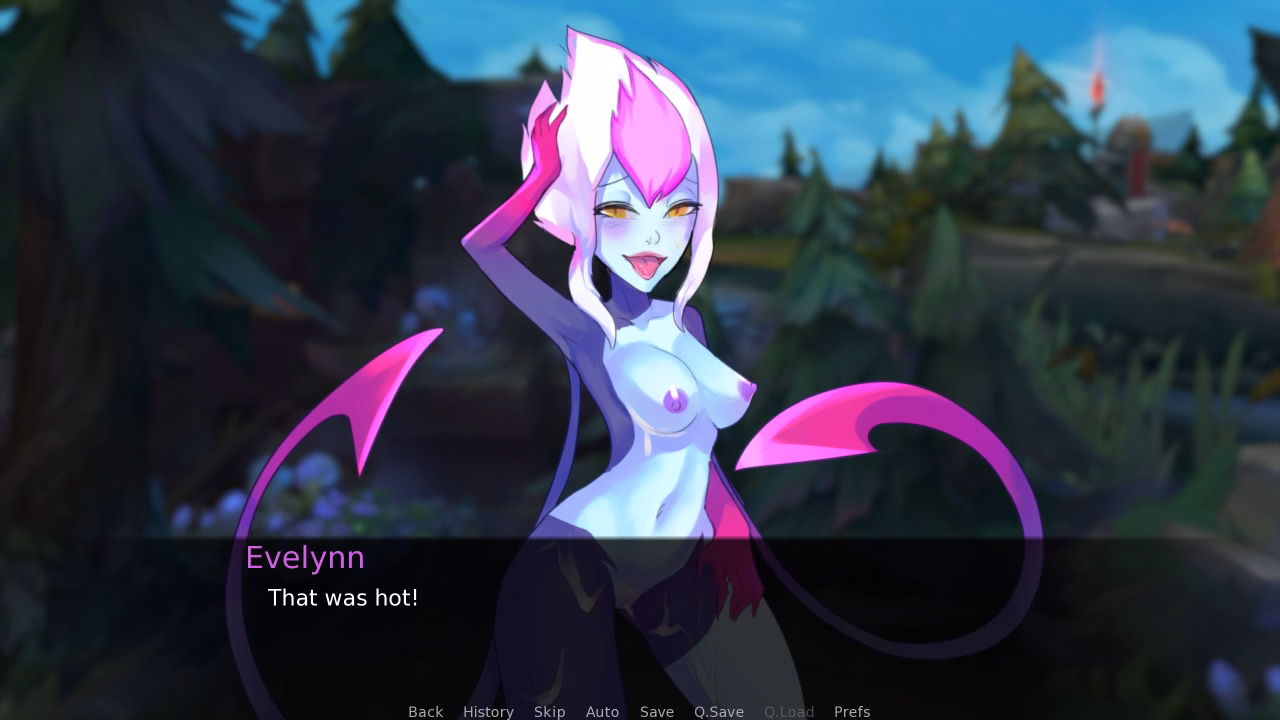VN Ren'Py Completed Smiteless Jungle With Evelynn [Final] [Sunsetbunny And Crew]