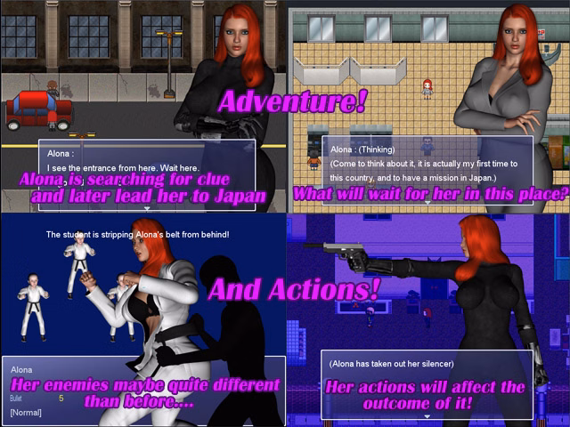 RPGM Completed Agent Alona - The Japan Investigation [Combin Ation]