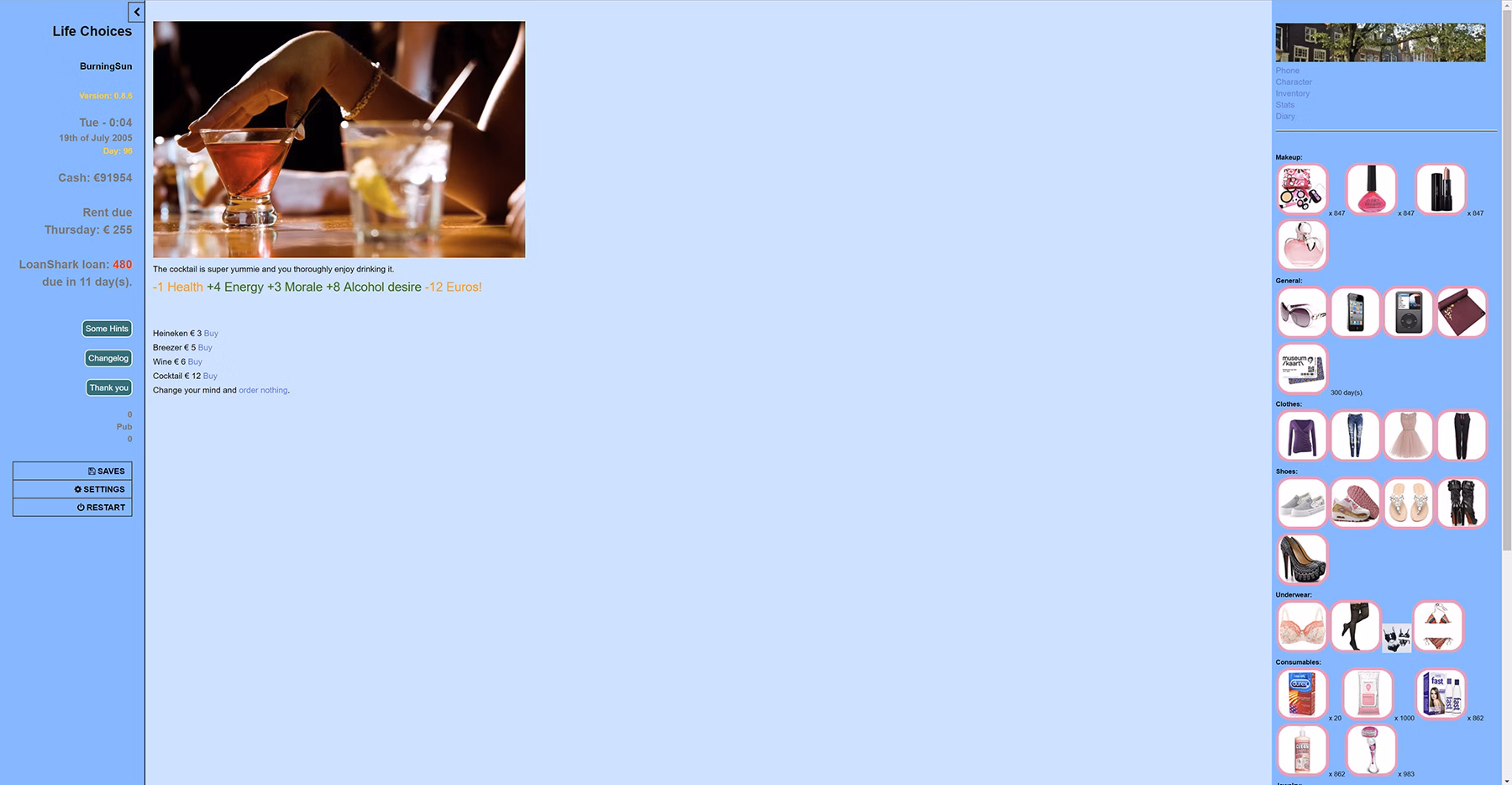 HTML Life Choices [v0.8.8.73] [Burningsun]