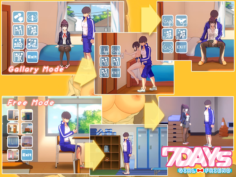 Unity Completed 7 Days: Girlfriend [v1.15] [URAP]