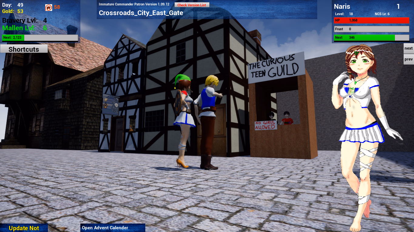 Unreal Engine Abandoned Immature Commander [v1.09.30 Public] [Unzerios] download