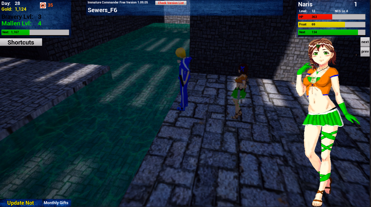 Unreal Engine Abandoned Immature Commander [v1.09.30 Public] [Unzerios]