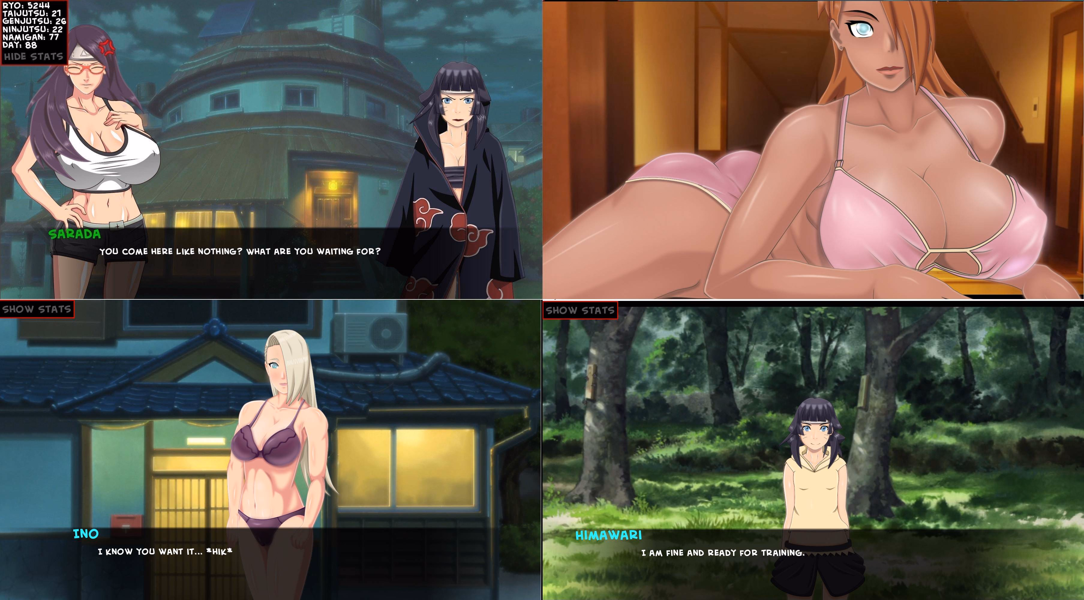 Ren'Py Sarada Training: The Last War [v4.4 Public] [Kamos]