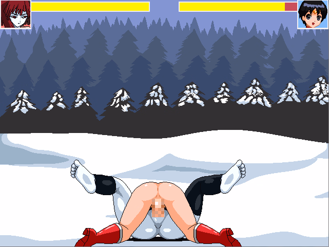 Others Completed Size Fetish One x Shota Battle 2 - Female Mutant VS Crossdressing Soldier [Final] [78]