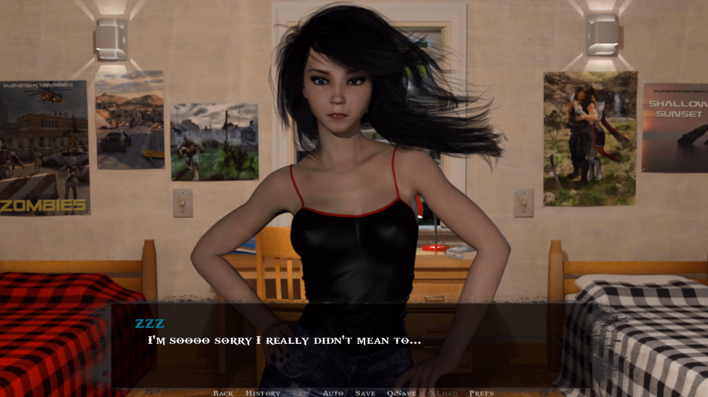 VN Ren'Py Abandoned Roommate From Hell [v0.55] [TiDeMooN]