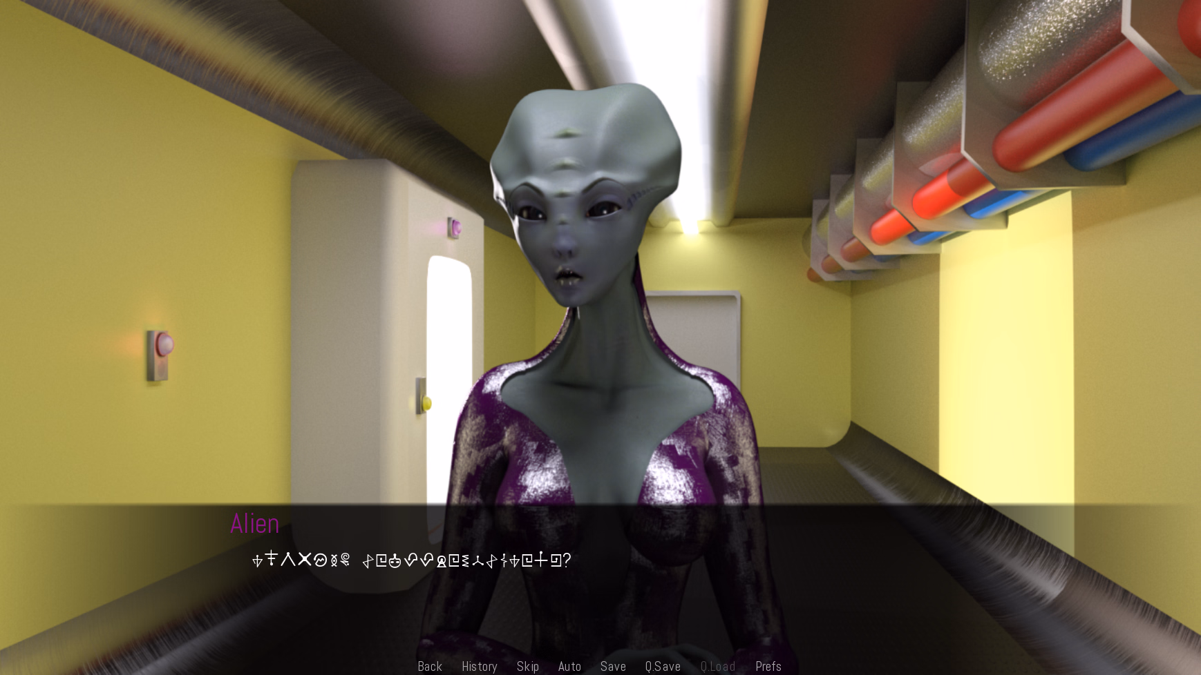 VN Ren'Py Completed First Contact [v1.0] [Naughty Road]