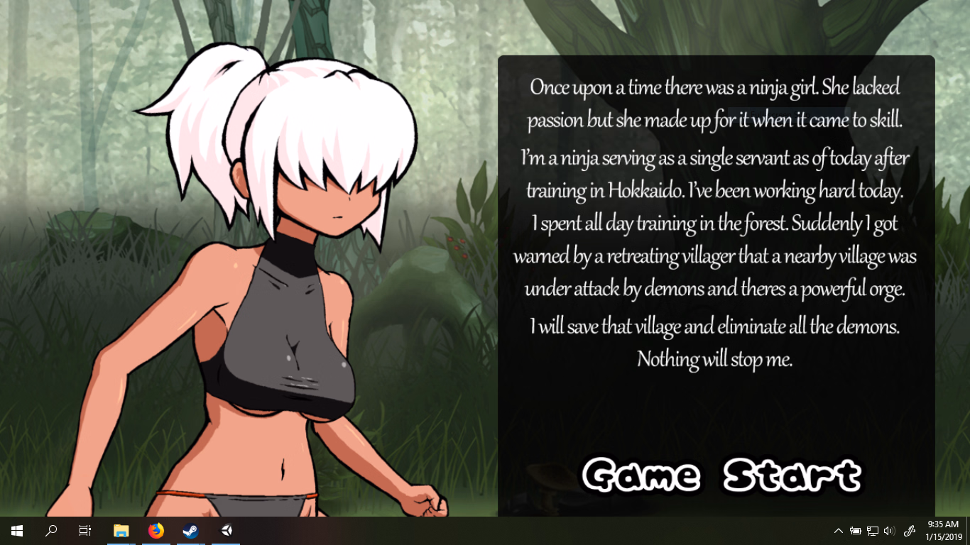 Unity Completed Blinding Bangs Mob Ninja Kaede [Moflight]