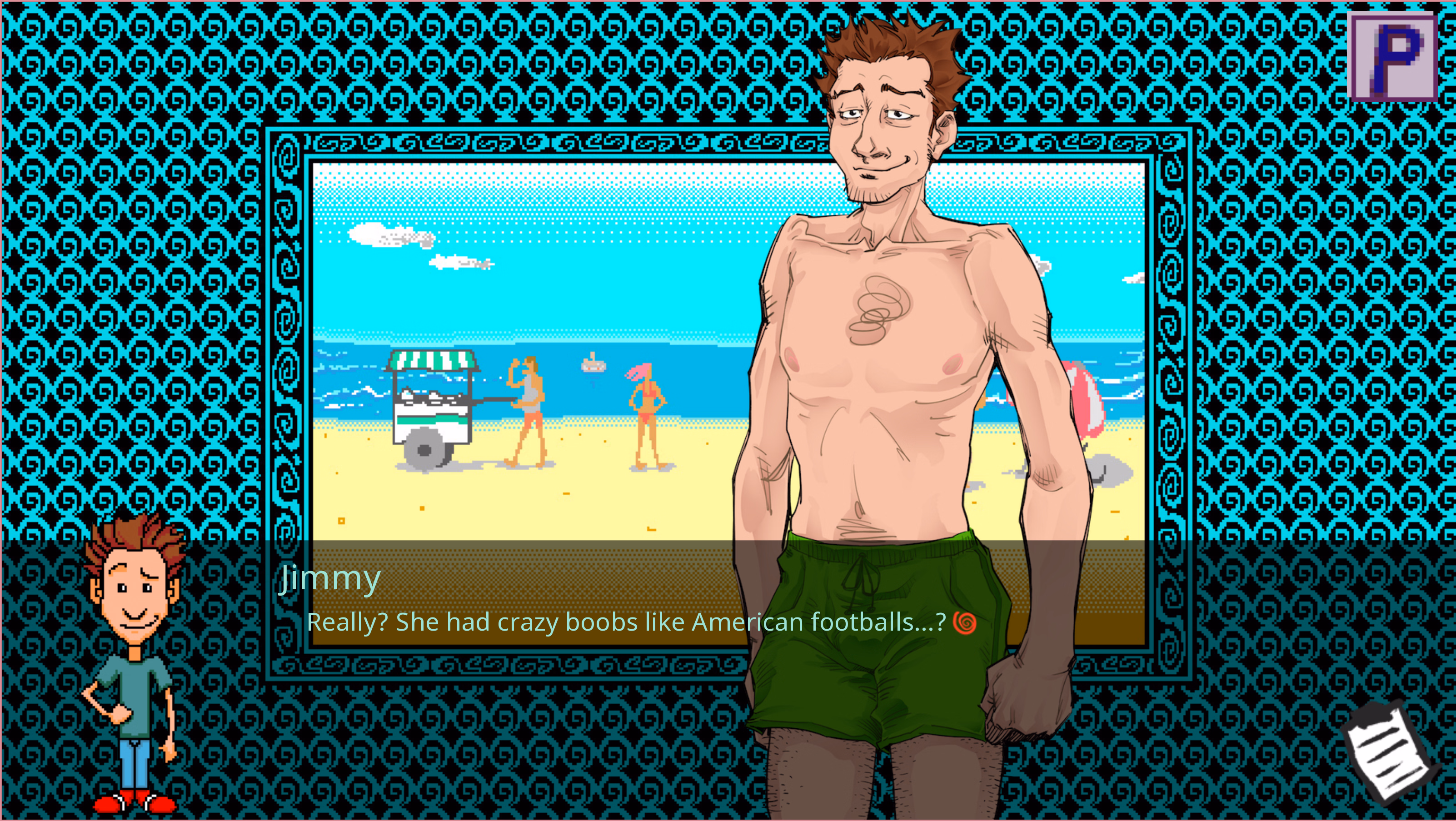 VN Ren'Py Completed Oppaidius Summer Trouble! [v1.1] [Vittorio Giorgi (SbargiSoft)]