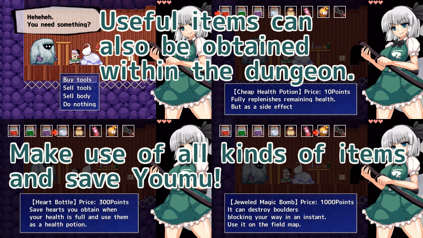 Others Completed Youmu Konpaku & Dungeon of Lewd Creatures [v1.0.7 Cracked] [The N Main Shop]