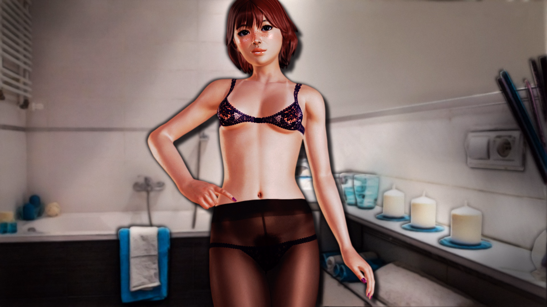 VN Ren'Py Abandoned Thinking About You [v0.9.2] [Noir Desir]