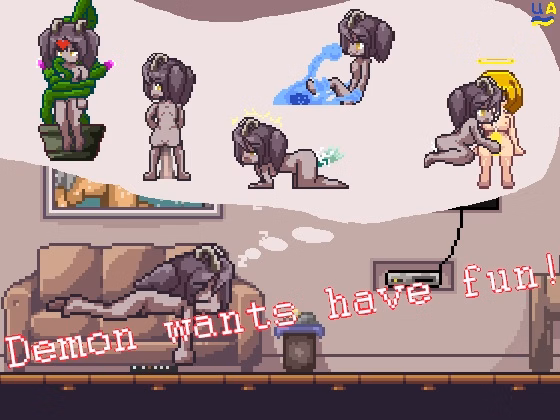 Unity Completed Demon Wants Have Fun! [Final] [TwoMan] download