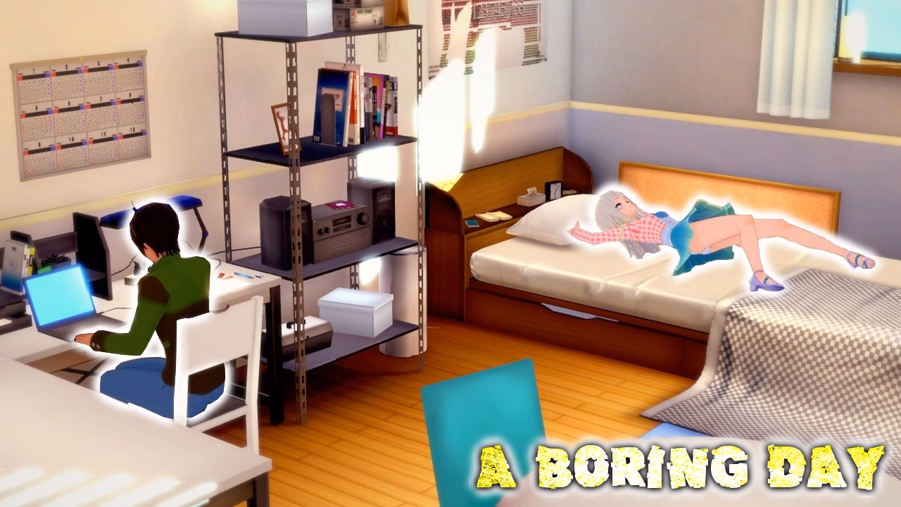 VN Ren'Py Completed A Boring Day [v1.0] [nexTGen]