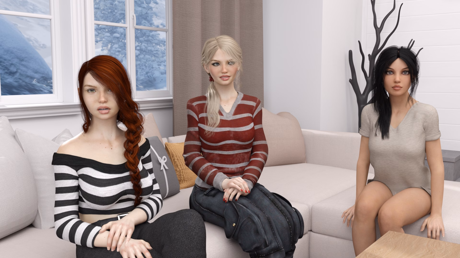 VN Ren'Py Completed My Girlfriend's Amnesia DLC [v1.0] [Daniels K]