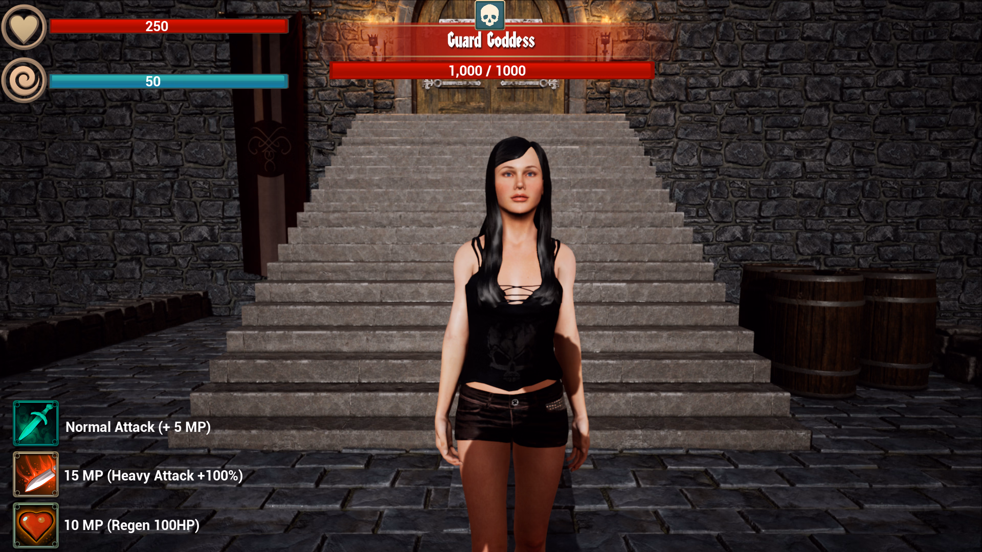 Unreal Engine Abandoned Castle of Goddess [Demo] [jinjonkun]