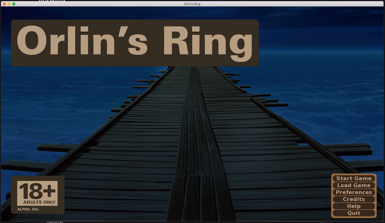 Ren'Py Abandoned Orlin's Ring [0.03a] [HB38]