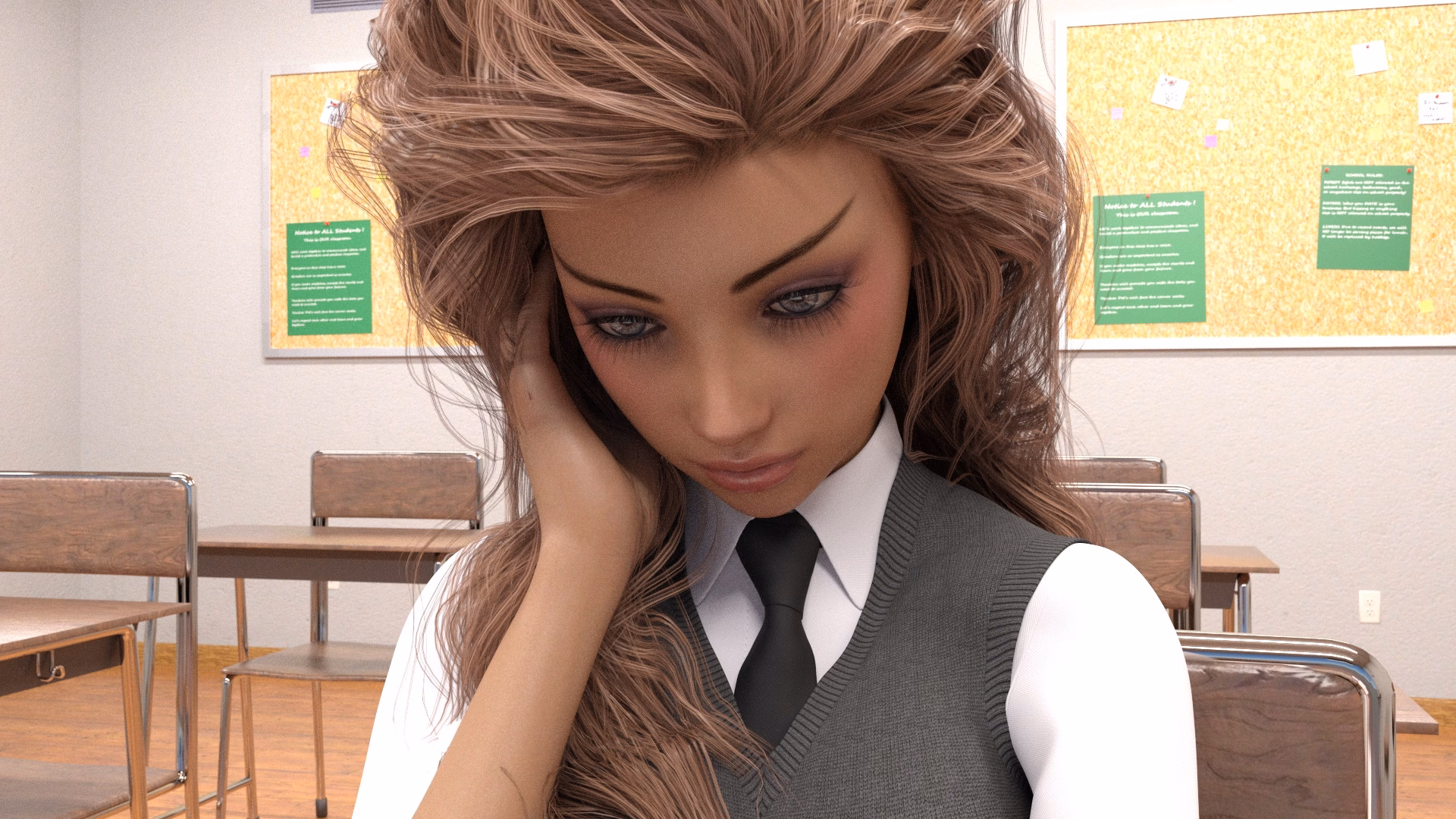 Ren'Py Abandoned Annie's School Days [v0.7] [Mobum]