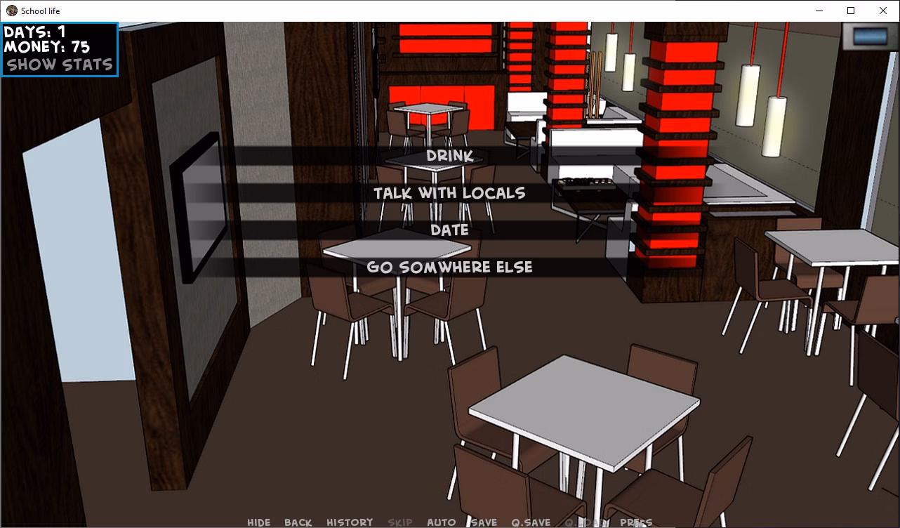 Ren'Py Completed School life [v1.0] [Kamos]