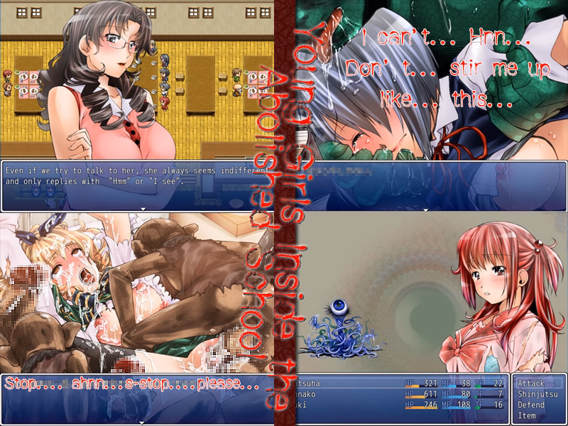 RPGM Completed Young Girls Inside the Abolished School [Full] [nagiyahonpo]