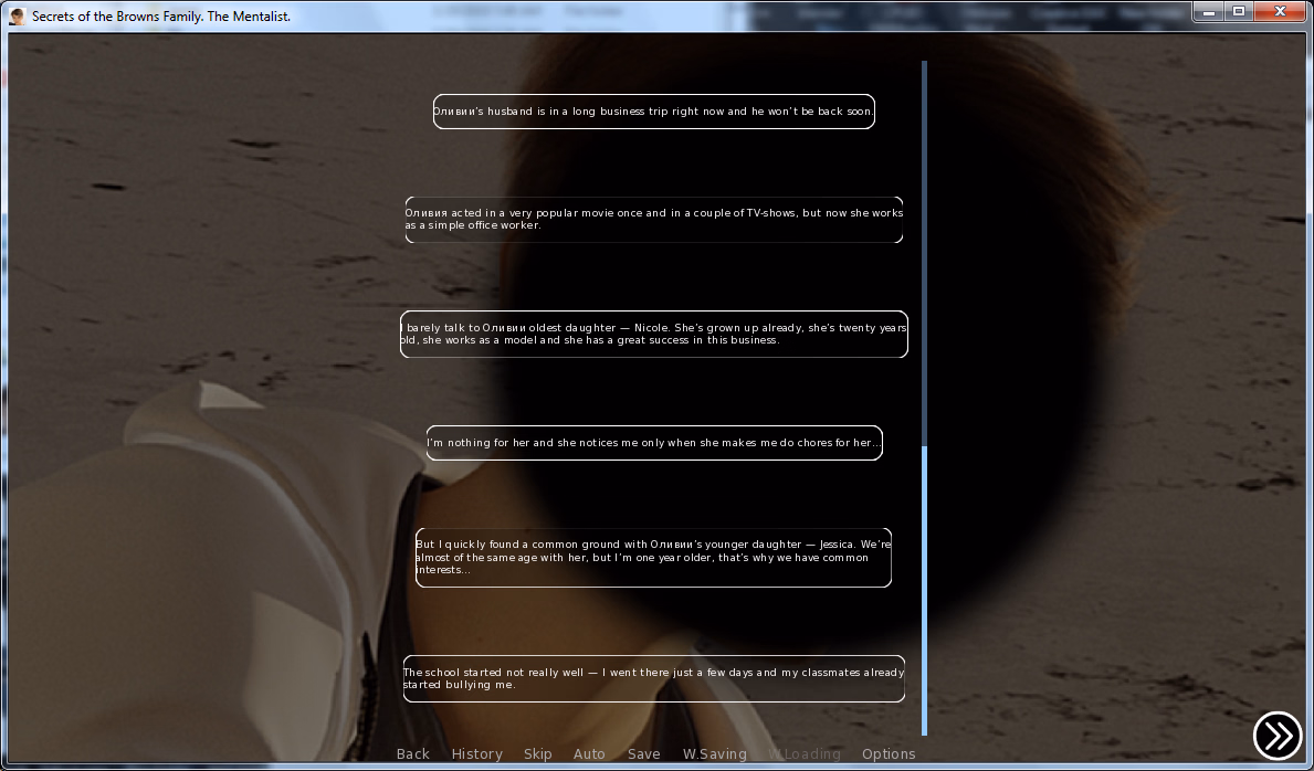 VN Ren'Py Abandoned Secrets of the Browns Family: The Mentalist [v0.05] [Secrets of the Browns Family]