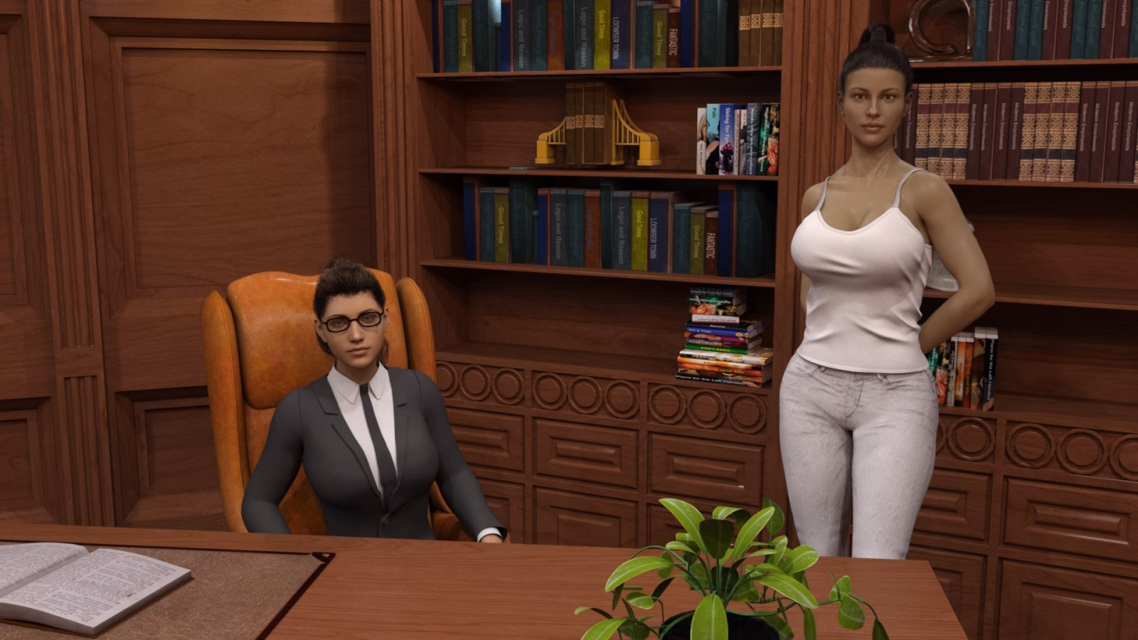 VN Ren'Py Abandoned George and the Medical Degree [v0.0.8] [ZL-Games]