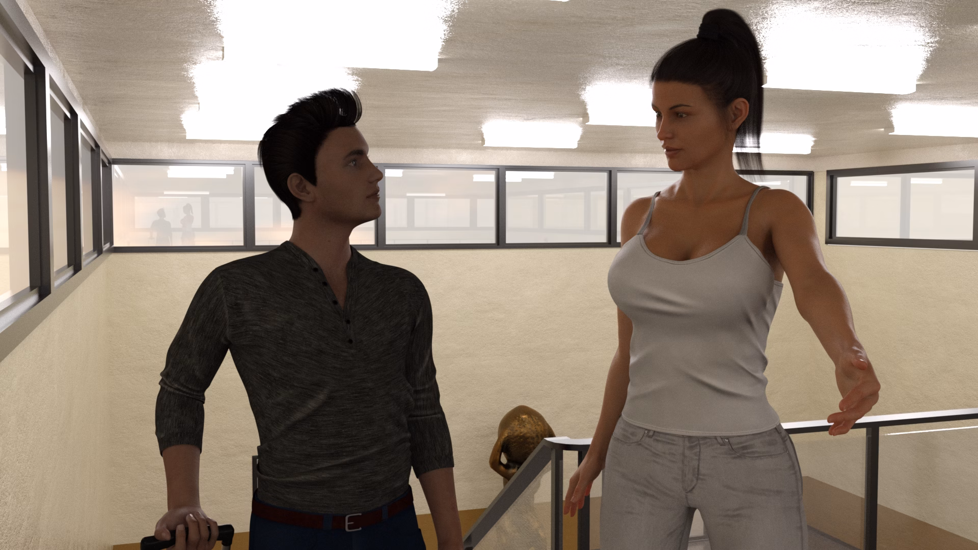 VN Ren'Py Abandoned George and the Medical Degree [v0.0.8] [ZL-Games]