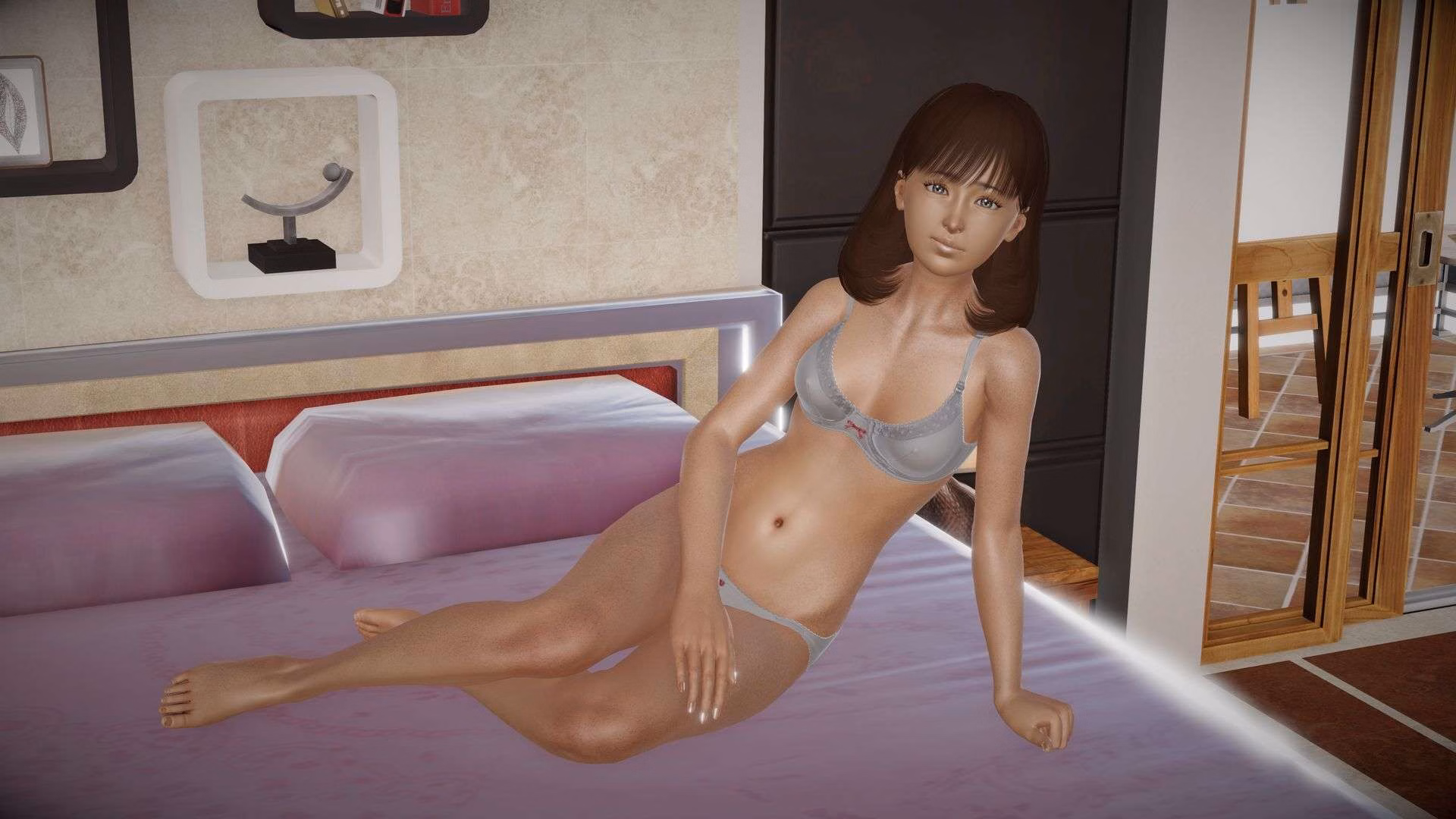VN Ren'Py Abandoned Hot Kitty BAR [v0.7] [Jester555]